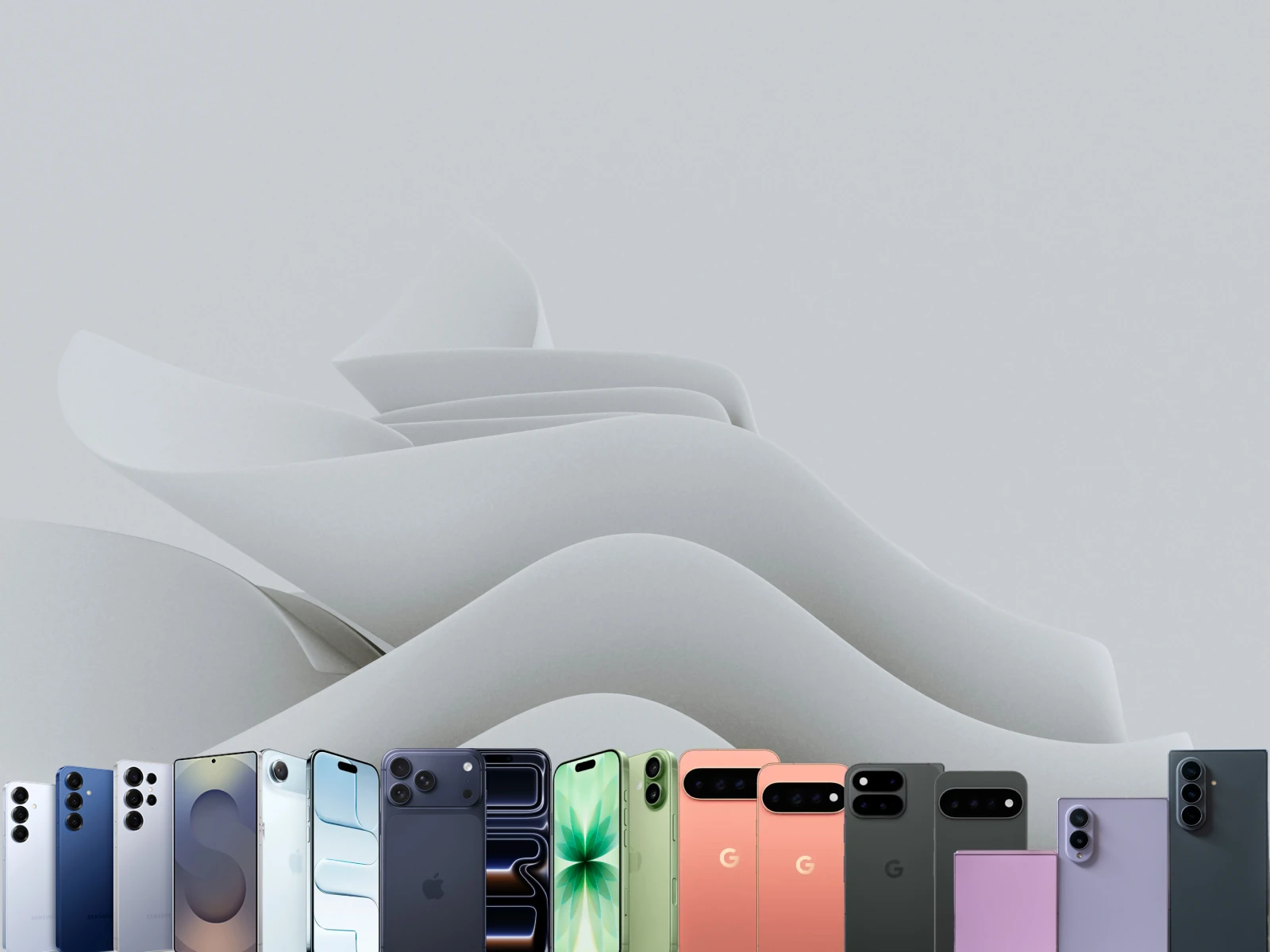 iPhone, Samsung Galaxy and Google Pixel collection